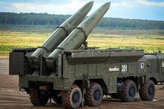 Sistema de misiles Iskander, que Rusia ya utiliza. Foto: Efe. Sistema de misiles Iskander, que Rusia ya utiliza. Foto: Efe.