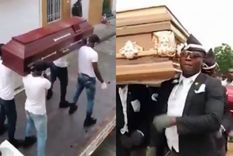 Parecidos Los colombianos imitaron a los ghaneses para que la gente tome conciencia del peligro.