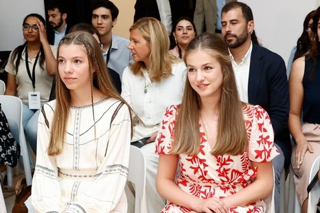 Leonor es princesa y Sofía es infanta. Foto: Twitter @CasaReal