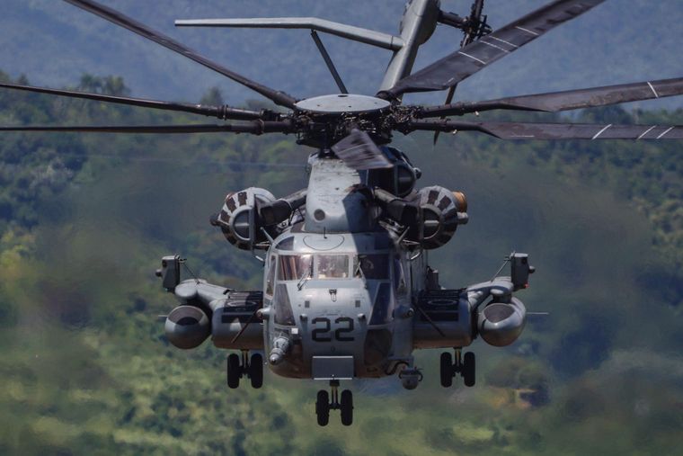 Las fuerzas estadounidenses han realizado un importante despliegue de recursos en la antigua base de Roosevelt Roads.