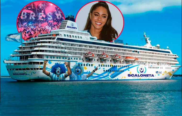 El barco que llevará a hinchas de la Selección argentina al Mundial de Qatar tendrá, entre otras cosas, una Fiesta Bresh y un concierto de Tini.