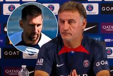 Christophe Galtier El técnico del PSG alabó a Messi.