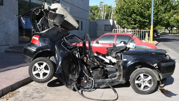 Tragedia en Godoy Cruz. Foto: ALF PONCE MERCADO / MDZ