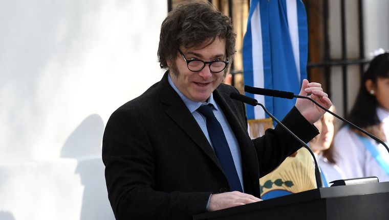 La explicación de Milei Foto: ALF PONCE MERCADO / MDZ