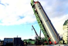 impresionante: asi se instala un misil balistico hipersonico ruso avangard