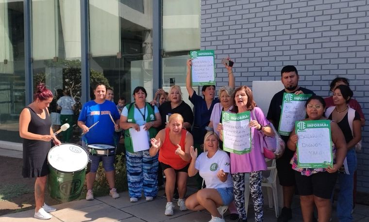 La protesta con asambleas y retención de tareas se llevará a cabo toda la semana. Foto: Micaela Blanco Minoli / MDZ