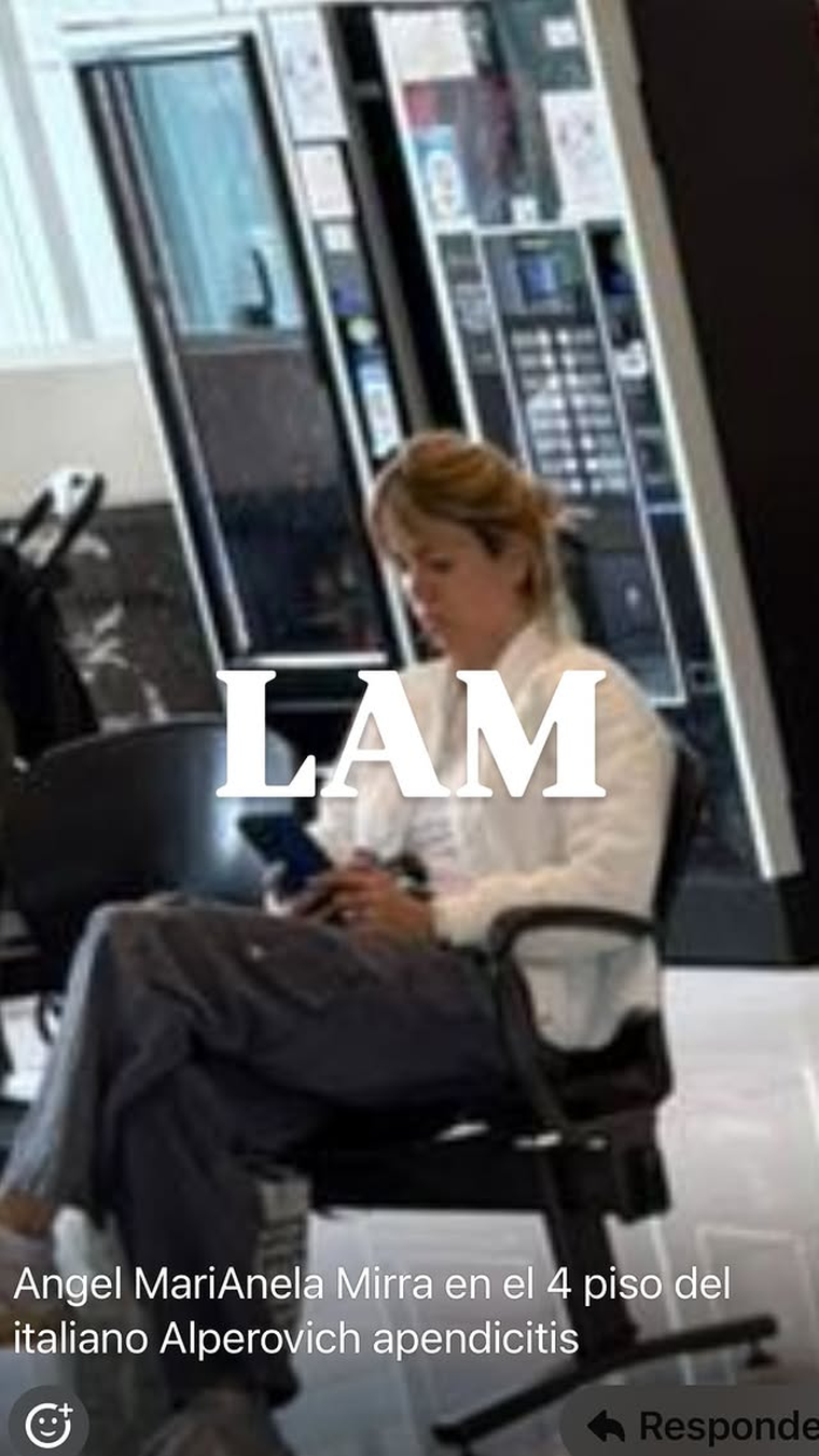 La primera foto en circular. Créditos: Instagram La primera foto en circular. Créditos: Instagram