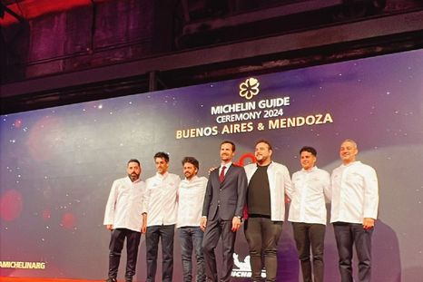 Los ganadores de una estrella Michelin en Argentina Foto: MDZ