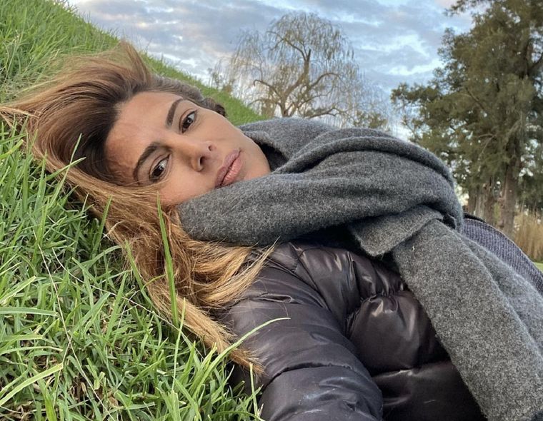 Juliana Awada, en contacto con la naturaleza. Foto: Instagram