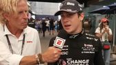 Franco Colapinto, tras la Qualy Sprint en Brasil. Franco Colapinto, tras la Qualy Sprint en Brasil.