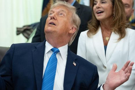 Donald Trump contra las cuerdas. Donald Trump contra las cuerdas.