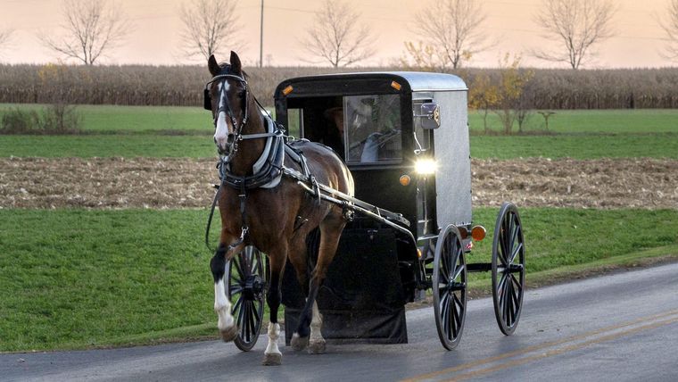 Pensilvania es el hogar de miles de amish, que evitan muchos aspectos de la vida moderna.