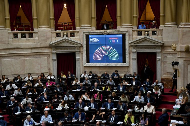 No hubo acuerdo y se cayó la sesión en Diputados. Foto: Télam