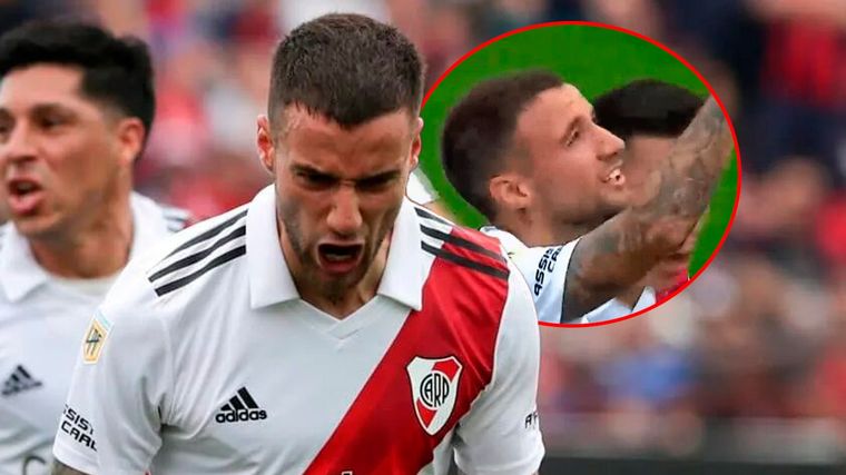 Mammana emocionó a todos con su festejo de gol en el triunfo de River.