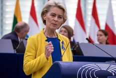 Ursula von der Leyen, jefa de al Unión Europea, busca tener una unidad de Inteligencia propia. Foto: Efe