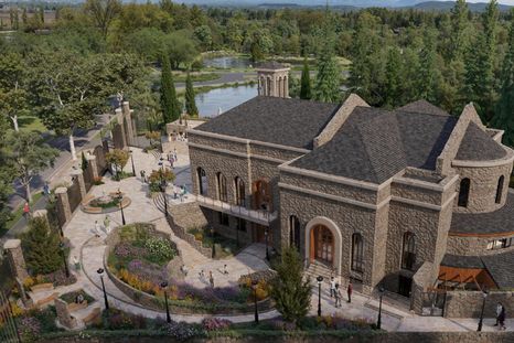 Así será la capilla de Chacras de Coria Foto: Cedida Así será la capilla de Chacras de Coria Foto: Cedida