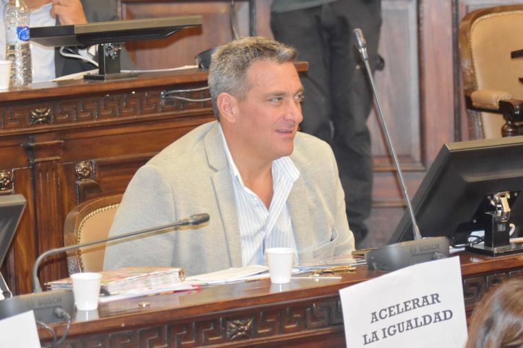 El diputado provincial Gustavo Perret. Foto: @DiputadosMza El diputado provincial Gustavo Perret. Foto: @DiputadosMza