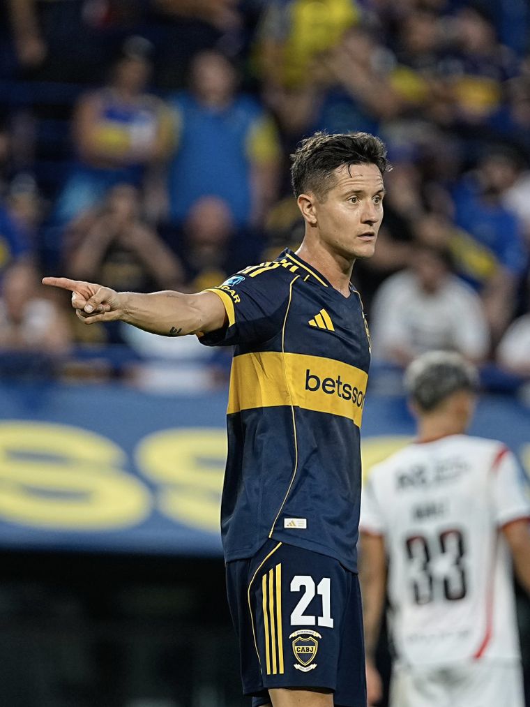 Ander Herrera encendió las alarmas en Boca. Ander Herrera encendió las alarmas en Boca.