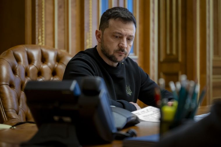 Volodimir Zelenski, el presidente ucraniano. Foto: @ZelenskyyUa