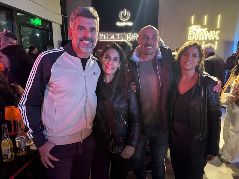 Ulpiano Suarez, Daniela Furlán, Facundo Sosa y Cecilia. Ulpiano Suarez, Daniela Furlán, Facundo Sosa y Cecilia.