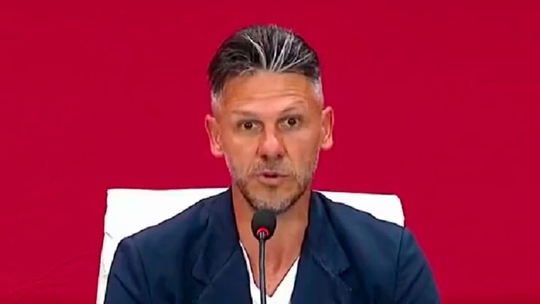 Demichelis se cruzó con la prensa tras el deslucido empate de River ante Instituto
