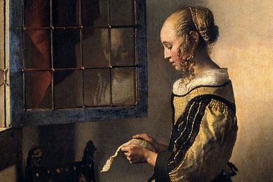 MDZol | Muchacha leyendo una carta en la ventana abierta, Johannes Vermeer, 1657-59. Detalle. Foto: GEMÄLDEGALERIE ALTE MEISTER Foto: GEMÄLDEGALERIE ALTE MEISTER