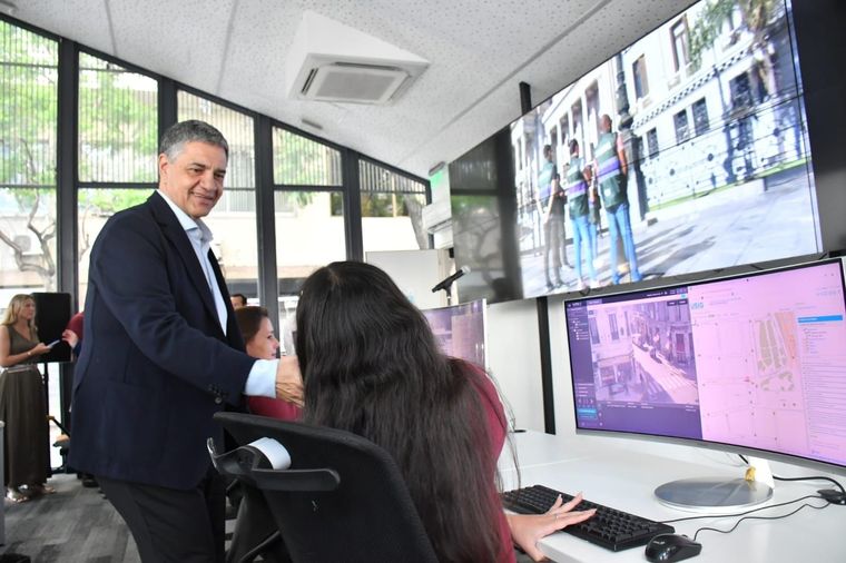 Sin pausa. Jorge Macri busca avanzar con el plan para combatir el delito y deportar extranjeros que delinquen Foto: Noticias Argentinas