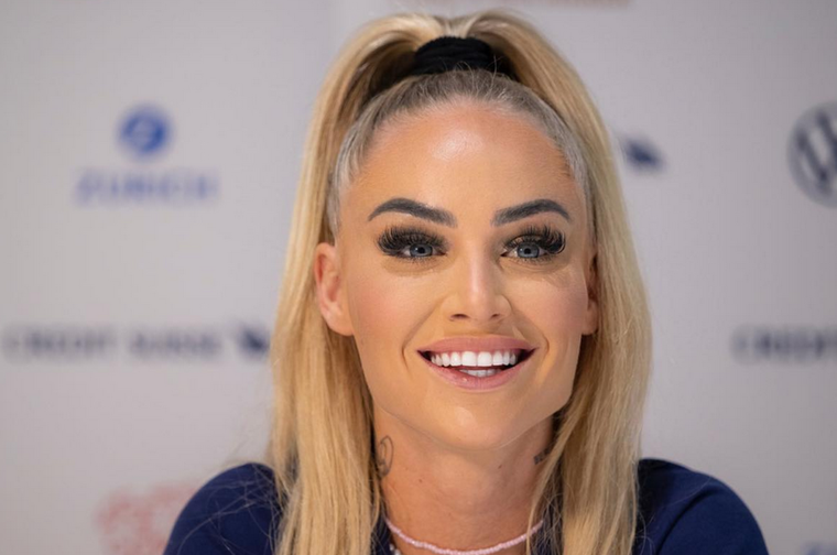 Alisha Lehmann tiene 24 años y juega de delantera en el Aston Villa de la FA WSL.? Foto: Instagram