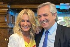 Yanina Latorre y Alberto Fernández