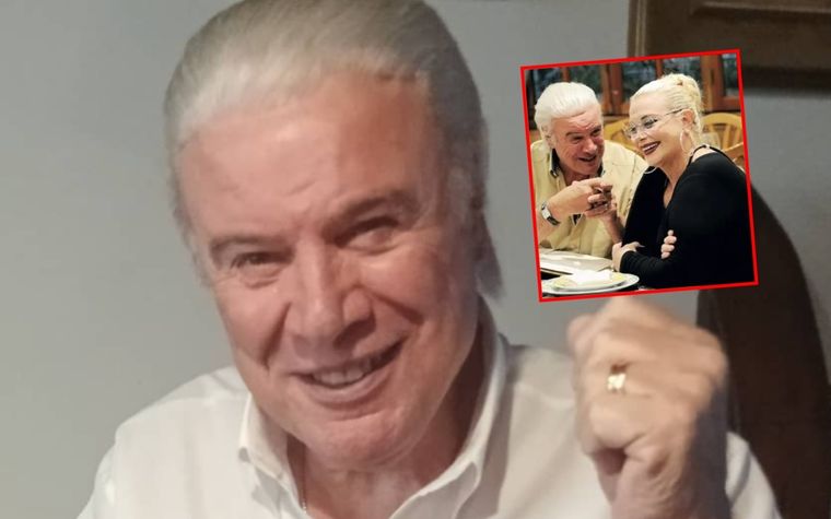 Alberto Martín y Carmen Barbieri trabajaron juntos en la última etapa televisiva del actor. Créditos: Archivo MDZ