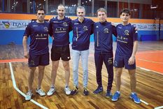 Alto con su equipo italiano Foto: Instagram