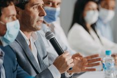 por la crisis hidrica, sergio unac presento la mesa del agua en san juan