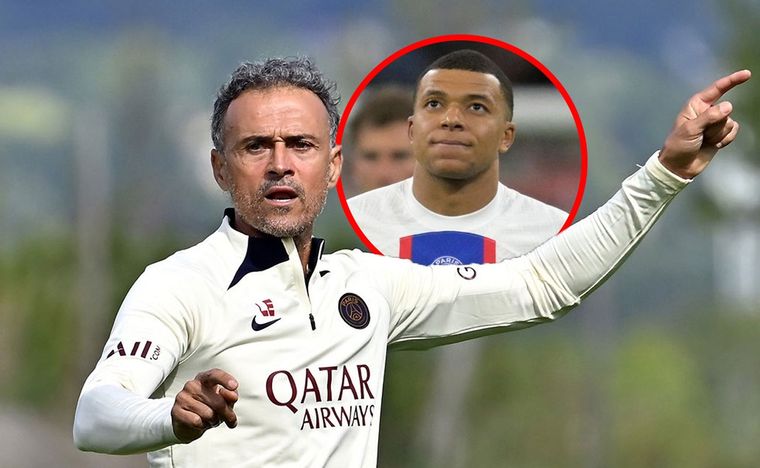 Luis Enrique se refirió a la situación de Kylian Mbappé.