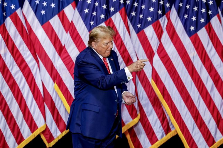 Donald Trump enfrenta un juicio que podría terminar beneficiándolo en su carreta a la Casa Blanca Foto: EFE