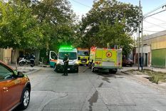 El hecho se produjo cerca de las 7 de este lunes Foto: Radio Mitre El hecho se produjo cerca de las 7 de este lunes Foto: Radio Mitre