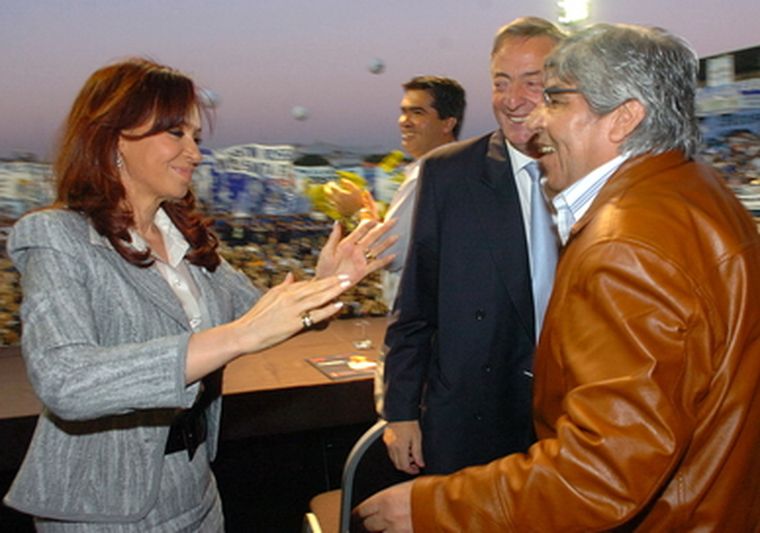 Moyano defendió la imagen de Cristina. Foto: NA