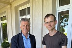 Mauricio Macri se reunió con el creador de Ethereum.