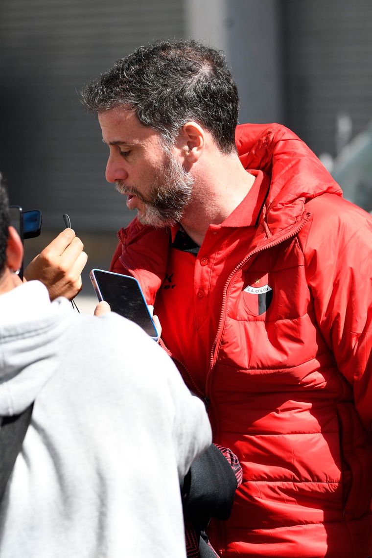 De Paoli apenas dirigió seis partidos en Colón. Foto: @ColonOficial