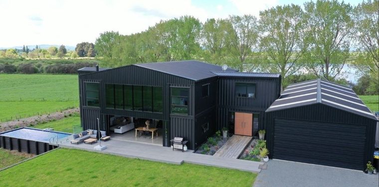 La casa de contenedores es furor.