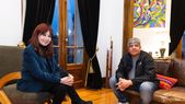 Cristina Kirchner recibió a Pablo Moyano en su casa