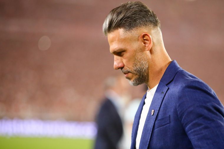 Martín Demichelis y su preocupación en River. Foto: Fabián Salamone / MDZ