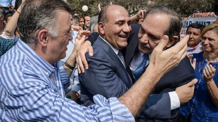 Juan Manzur y Alperovich, en otros tiempos Foto: archivo