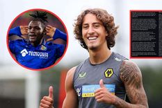 Fábio Silva y Christantus Uche publicaron cartas calcadas para despedirse de sus equipos.