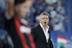 Marcelo Gallardo, durante la derrota de River ante Vélez en Liniers. El DT evalúa dejar su cargo.&nbsp;