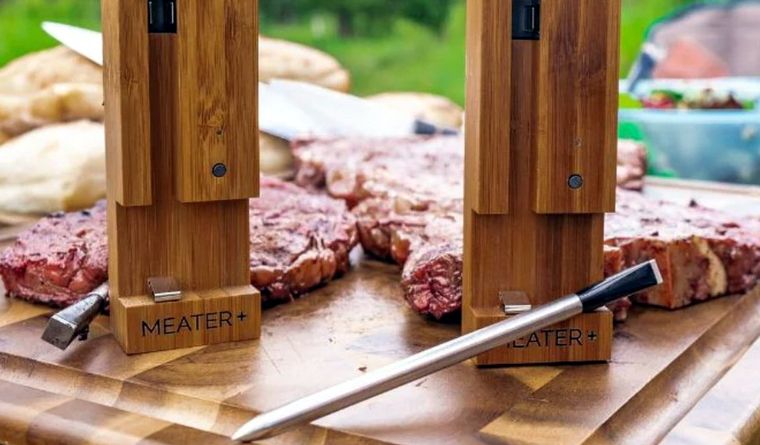 El termómetro inteligente causa sensación en el mundo de los cocineros. Foto: Meater.us