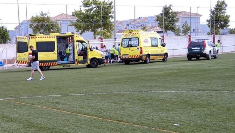 Conmoción y tristeza en el fútbol español. Foto: La Opinión de Murcia