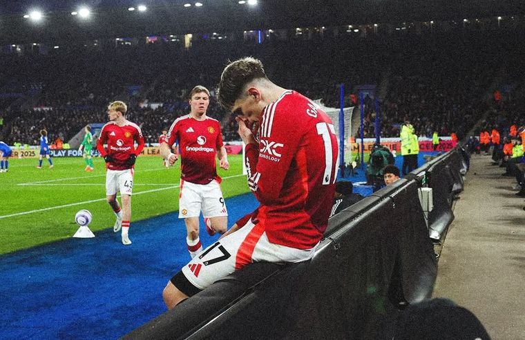 Ante el interés del Chelsea, el Manchester United le puso precio a Alejandro Garnacho