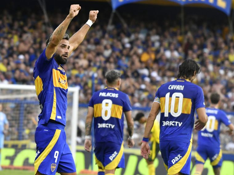Boca y un contundente triunfo contra Defensa como local. Foto: Fotobaires