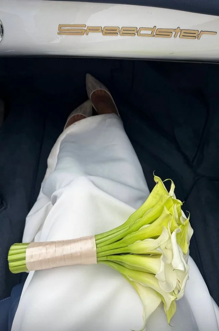 La modelo apostó por la elegancia de la sencillez y por los detalles que marcan la diferencia. La modelo apostó por la elegancia de la sencillez y por los detalles que marcan la diferencia.