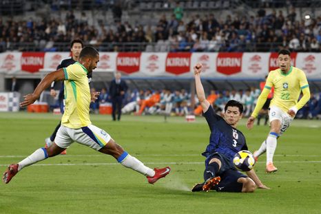 Japón dio vuelta un amistoso histórico y dejó tambaleando a Brasil a meses del Mundial 2026. Japón dio vuelta un amistoso histórico y dejó tambaleando a Brasil a meses del Mundial 2026.